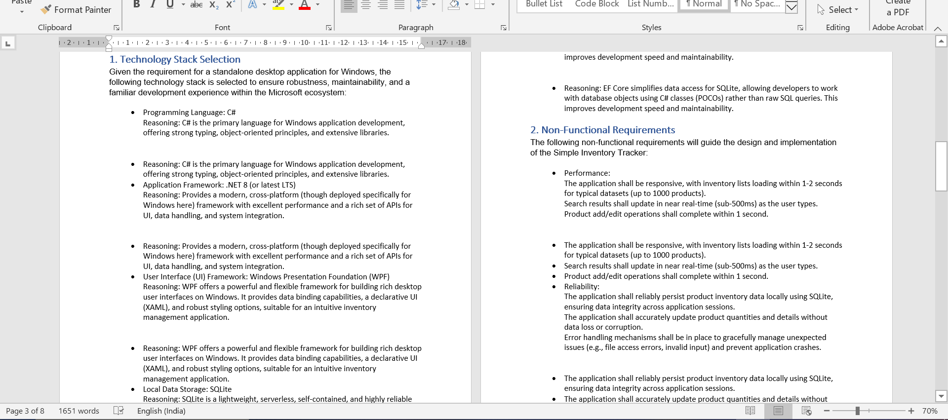 Technical Specification